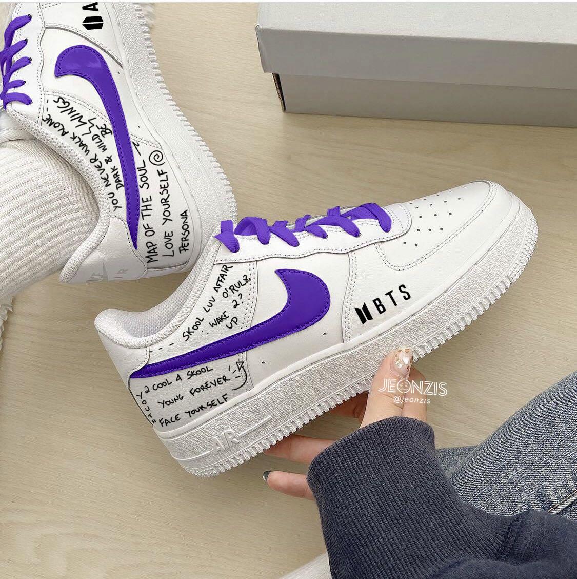 Comprar TÊNIS BTS - ARMY VERSION (NIKE ORIGINAL) - R$1.600,00
