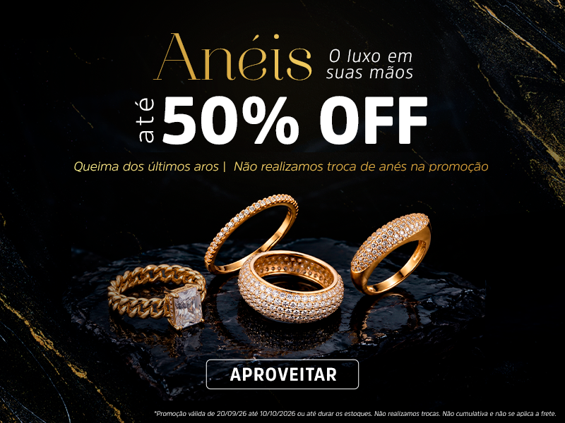 Promo��o Imperd�vel: An�is com At� 50% de Desconto na Lazzuli Joias!
