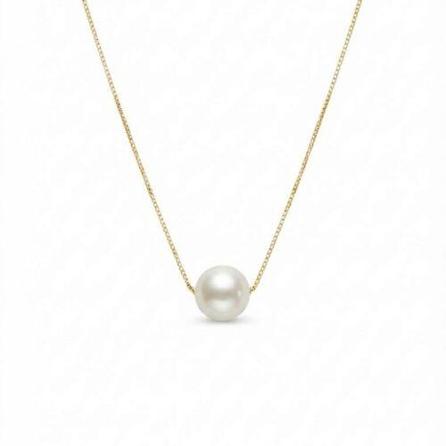Colar Pérola Banhado em Ouro18k