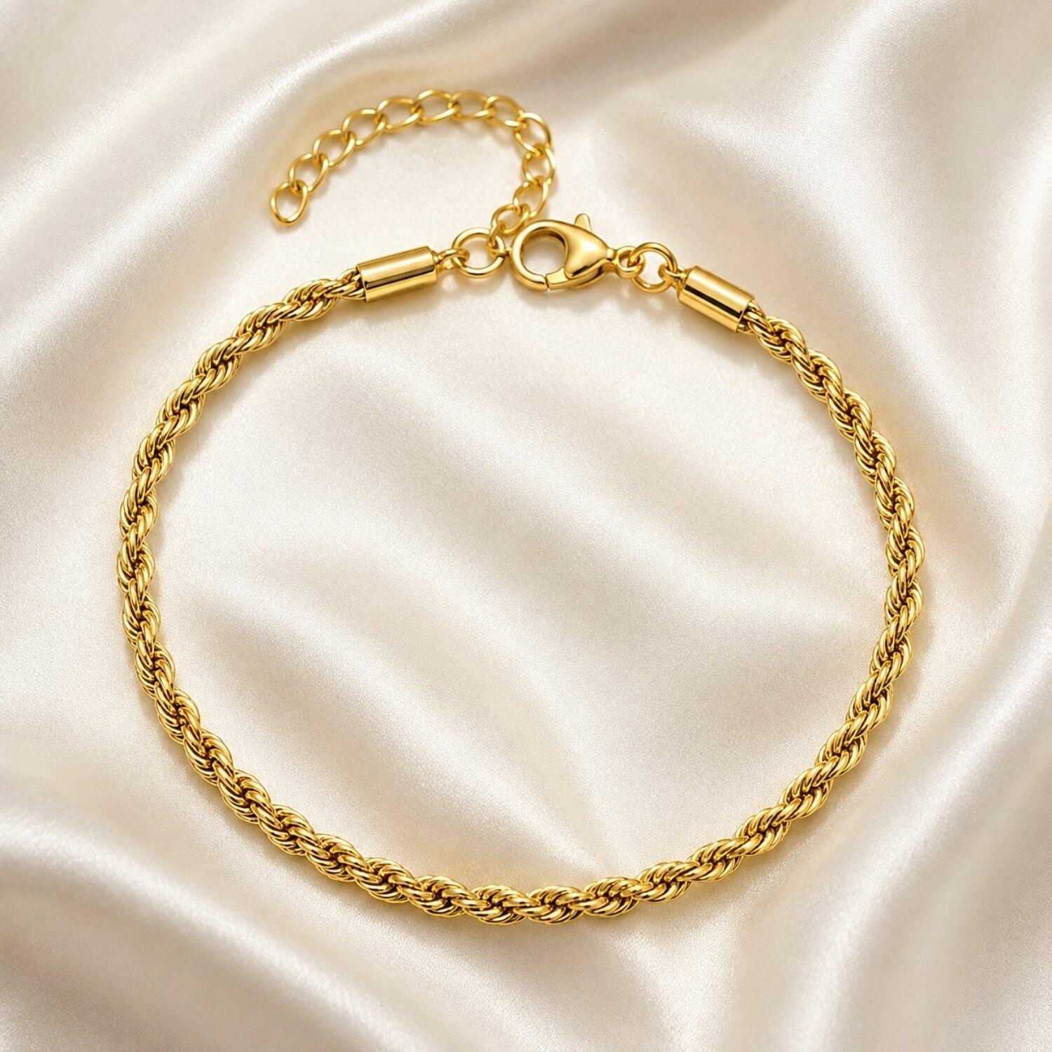 Pulseira Elo Baiano Banhado em Ouro18k