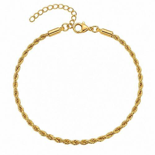 Pulseira Elo Baiano Banhado em Ouro18k