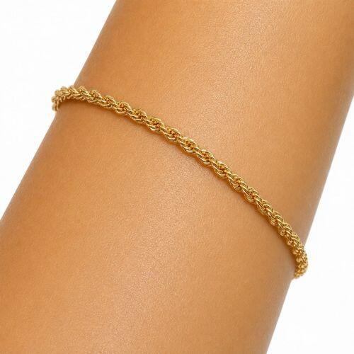 Pulseira Elo Baiano Banhado em Ouro18k
