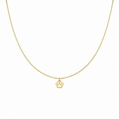Choker Patinha Lisa Banhado em Ouro18k