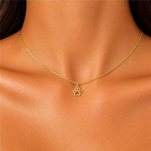 Choker Patinha Lisa Banhado em Ouro18k
