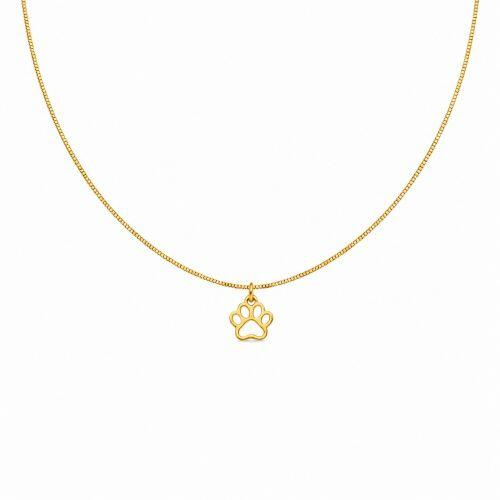 Choker Patinha Lisa Banhado em Ouro18k