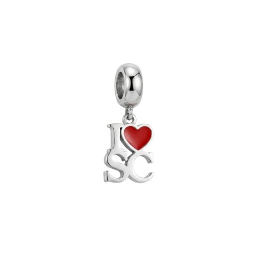 Berloque I Love SC A�o Inox