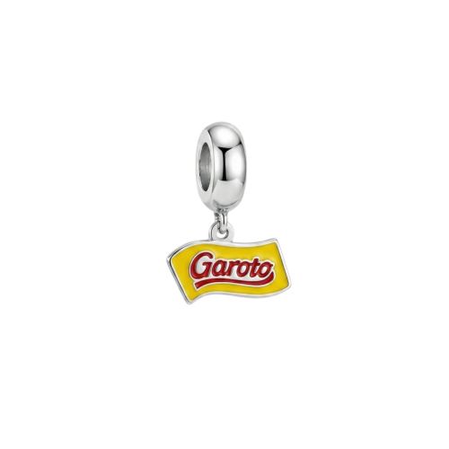 Berloque Chocolate Aço Inox