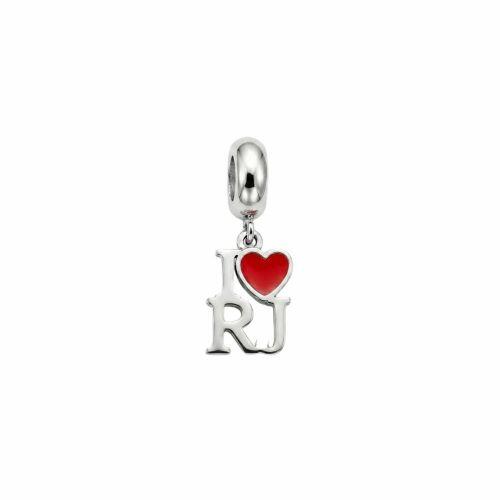 Berloque I Love RJ Aço Inox