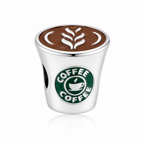 Berloque Separador Copo de Café Aço Inox