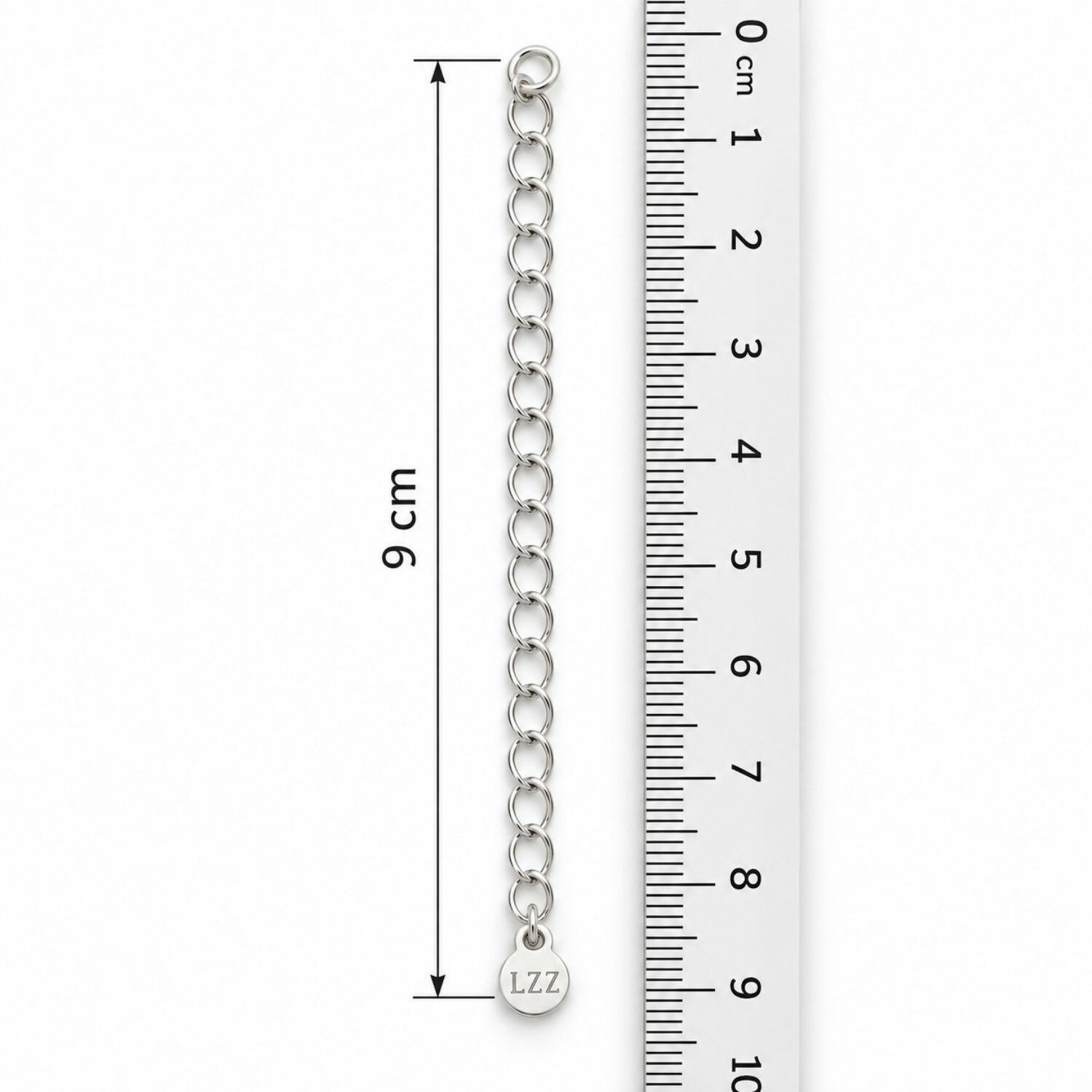 Choker Coração Liso Banhado a Prata
