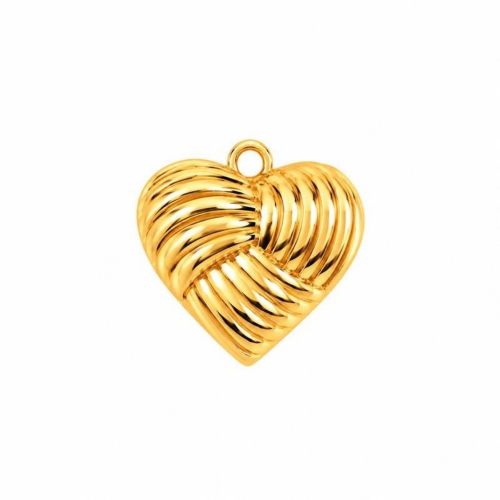 Choker Elo Português Corações com Detalhes Banhado a Ouro