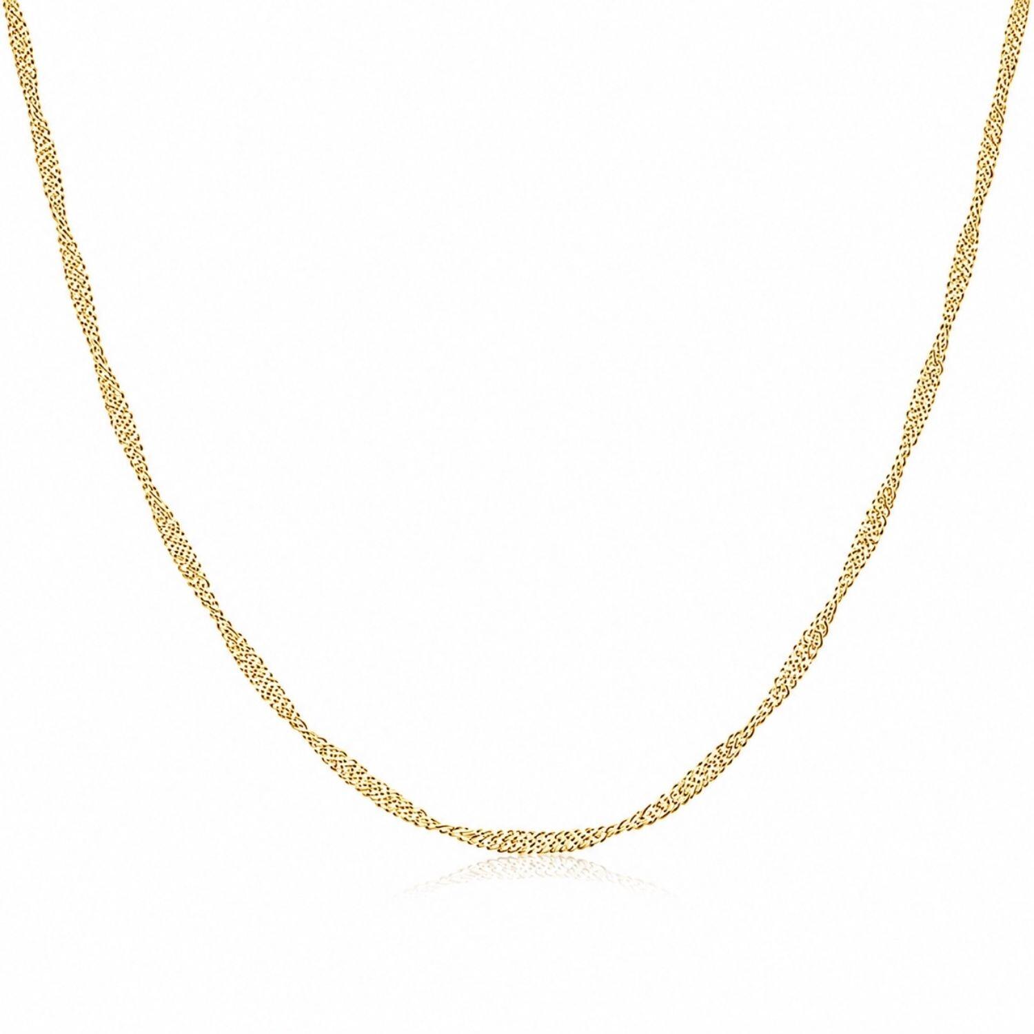 Colar Singapura Banhado a Ouro