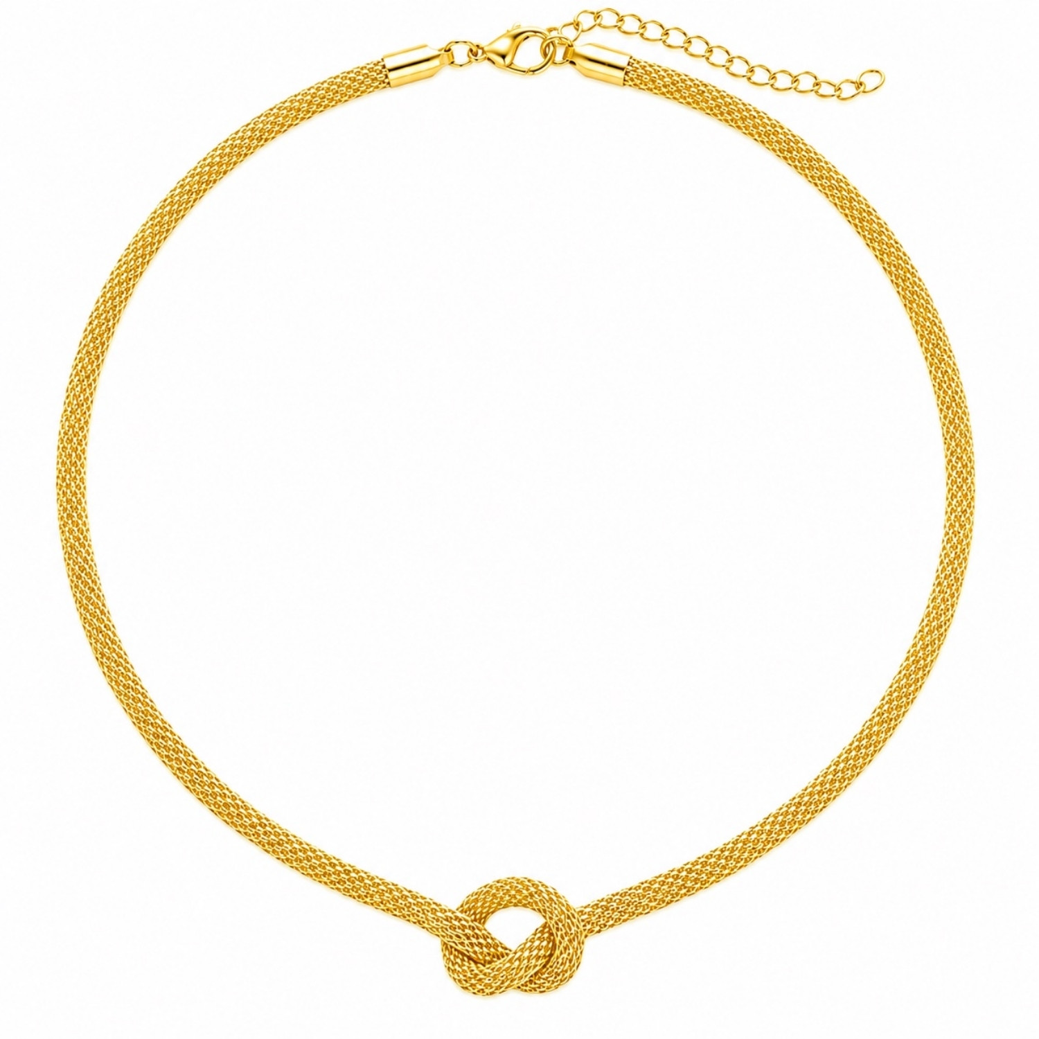 Colar Nozinho Banhado a Ouro