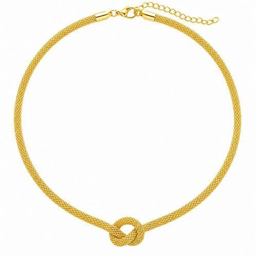 Colar Nozinho Banhado a Ouro