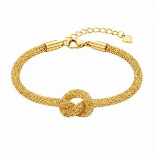 Pulseira Nozinho Banhado a Ouro