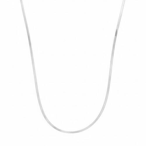 Colar Laminado 60 cm Banhado a Prata