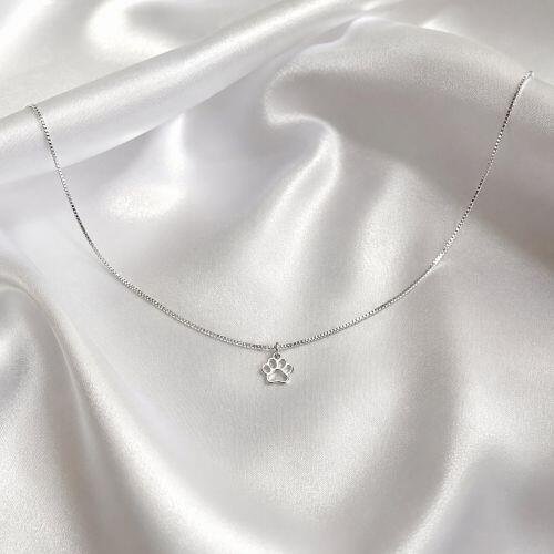 Choker Patinha Vazada Banhado a Prata