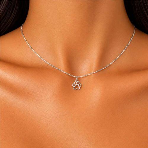Choker Patinha Vazada Banhado a Prata