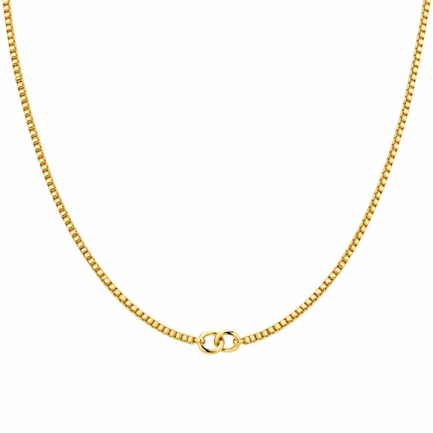 Choker Redondo Cristal Esmeralda Banhado a Ouro