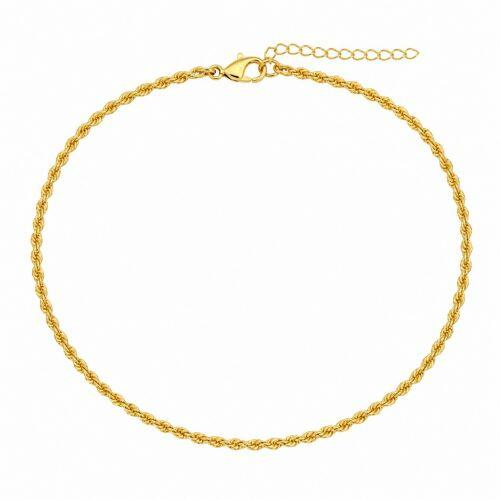 Choker Elo Baiano Banhado em Ouro18k
