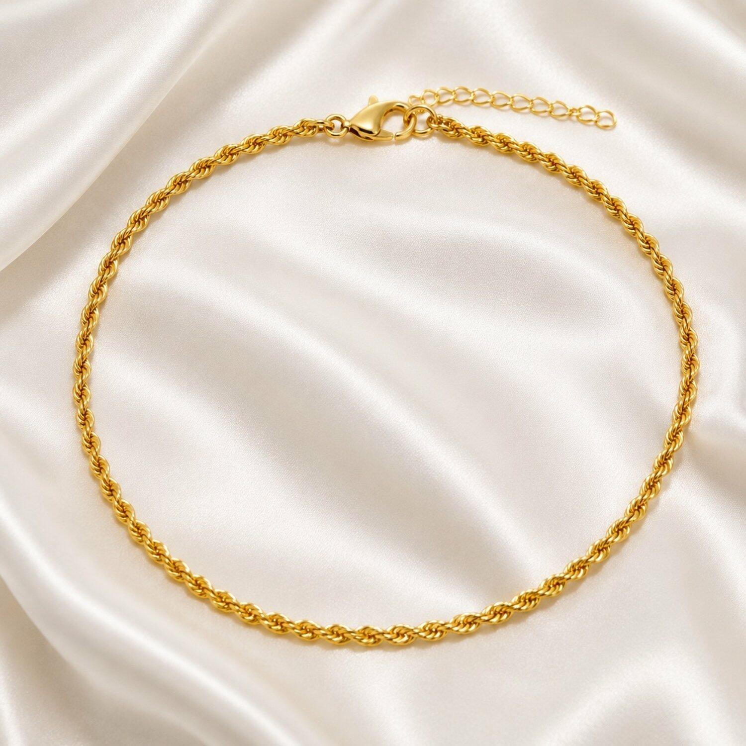 Choker Elo Baiano Banhado em Ouro18k