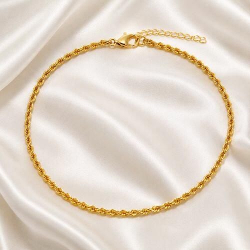 Choker Elo Baiano Banhado em Ouro18k