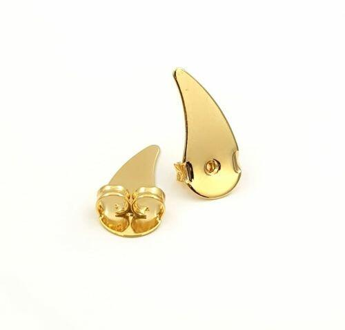 Tarraxa V�rgula Banhada em Ouro 18k