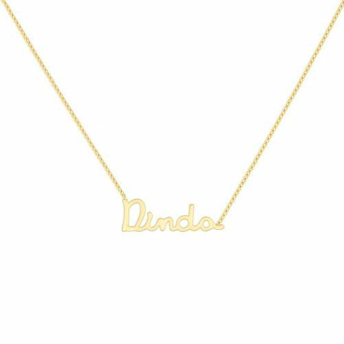 Colar Dinda Banhado a Ouro