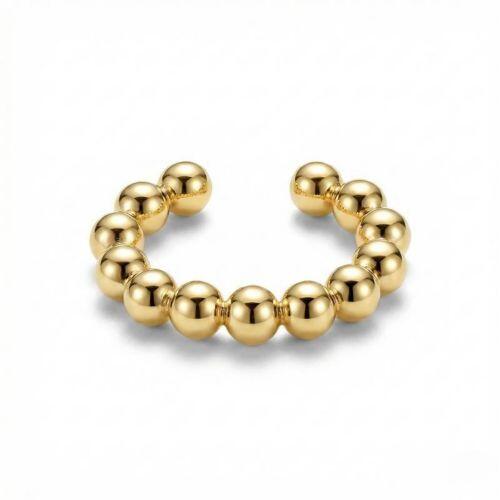 Piercing Fake Bolas Lisas Banhado em Ouro 18K