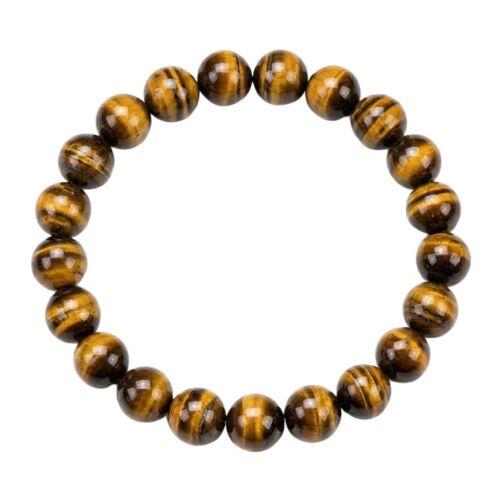 Pulseira Pedra Natural Olho de Tigre