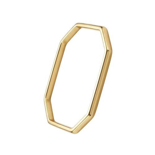 Bracelete Geom�trico Banhado em Ouro 18K