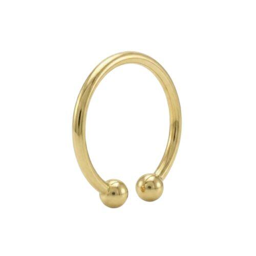 Piercing Fake Liso Banhado em Ouro18k