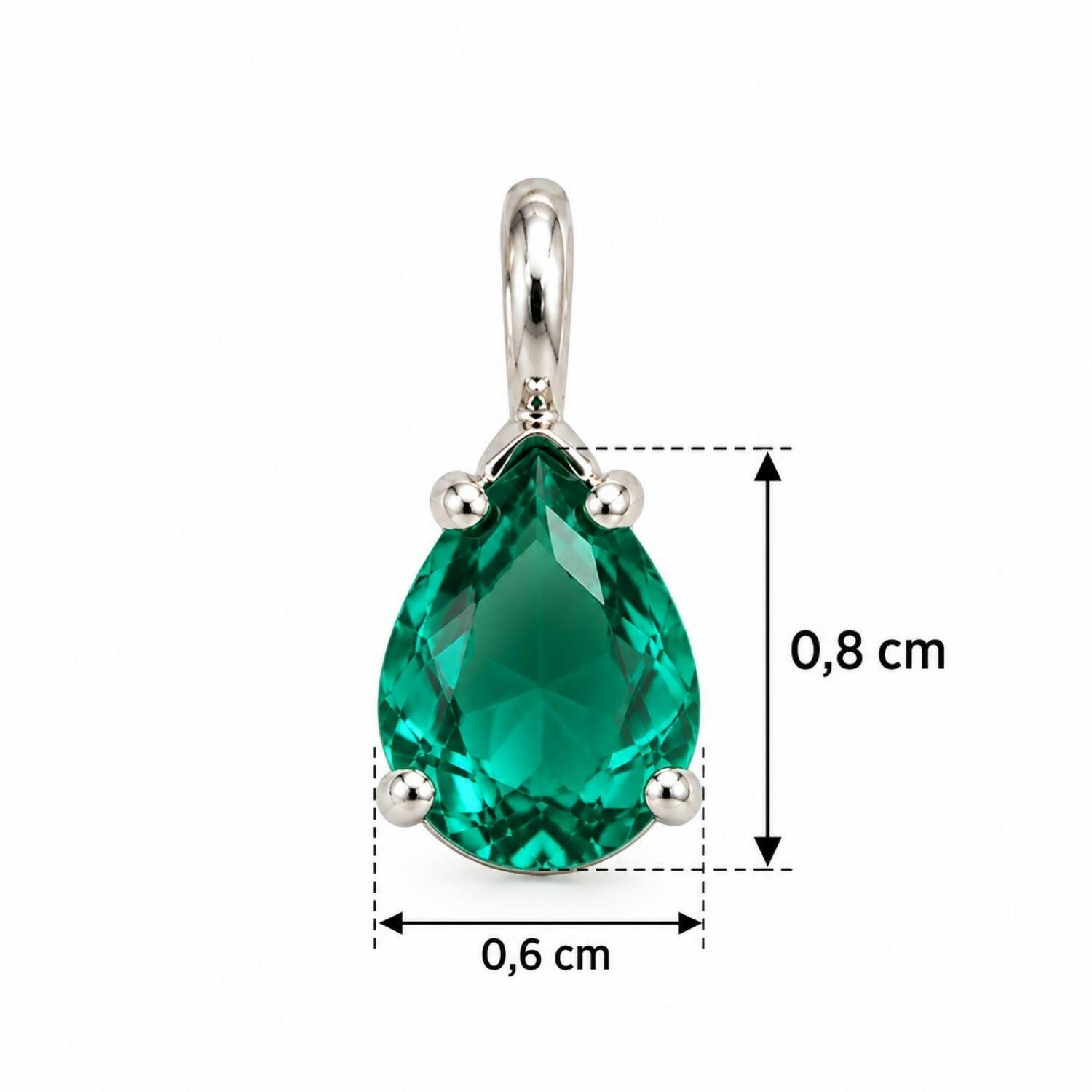 Choker Gota Zircônia Turmalina Banhado a Prata