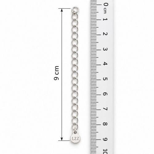 Choker Símbolo do Infinito Banhado a Prata