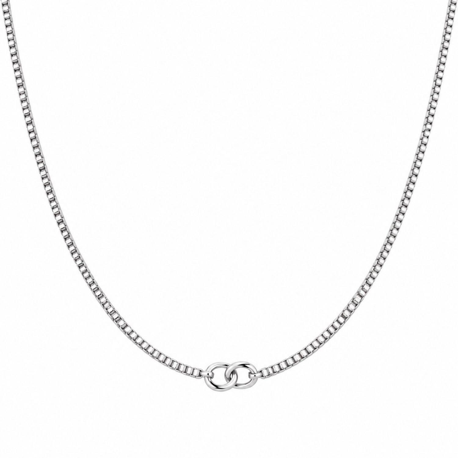Choker Símbolo do Infinito Banhado a Prata