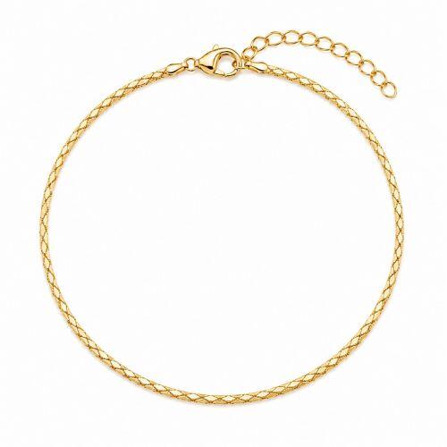 Choker Laminada com Detalhes Banhado a Ouro