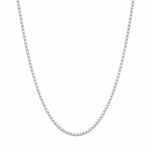 Colar 45 cm Somente Veneziana Banhado a Prata