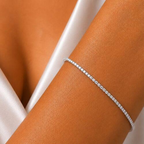 Pulseira Riviera Banhado a Prata