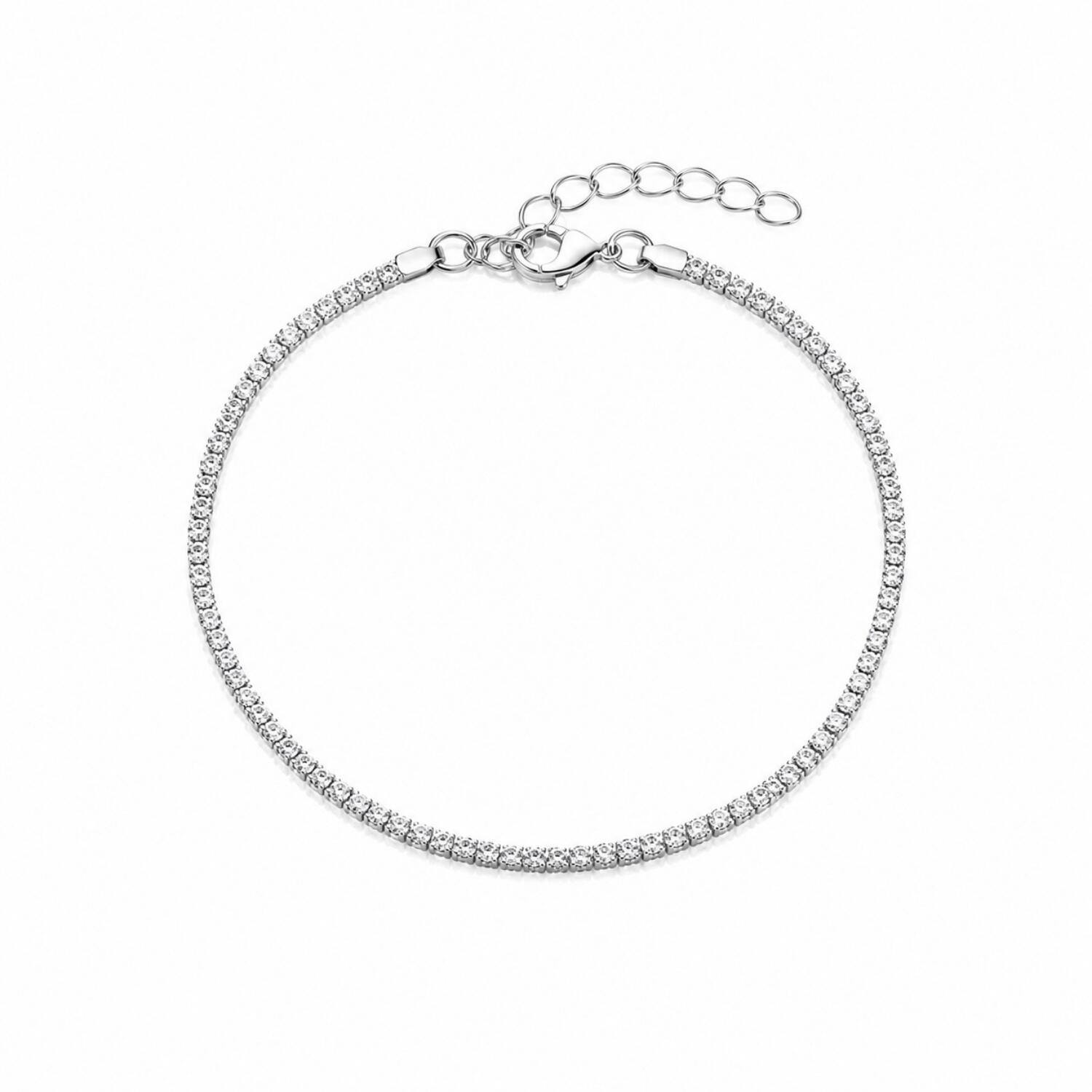 Pulseira Riviera Banhado a Prata