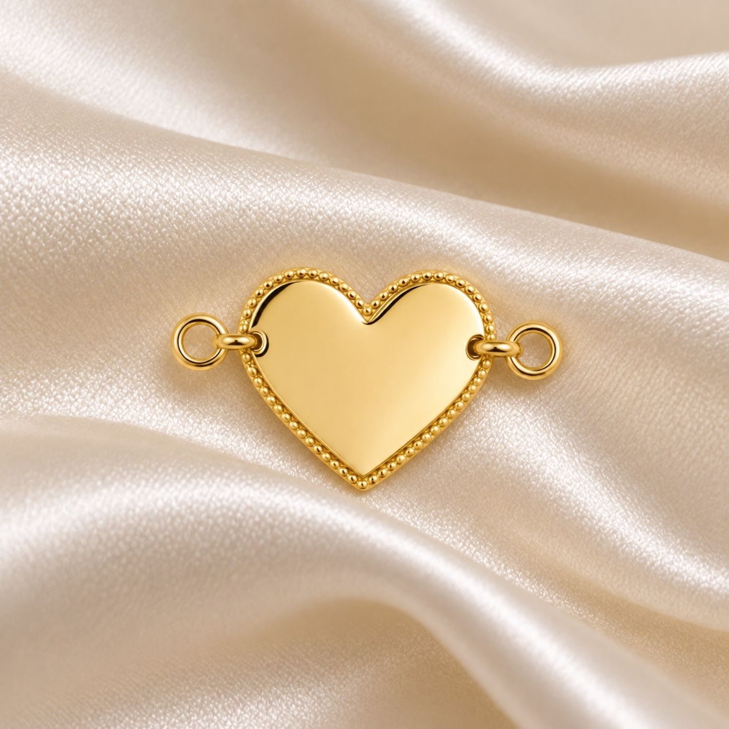 Choker Coração Banhado a Ouro