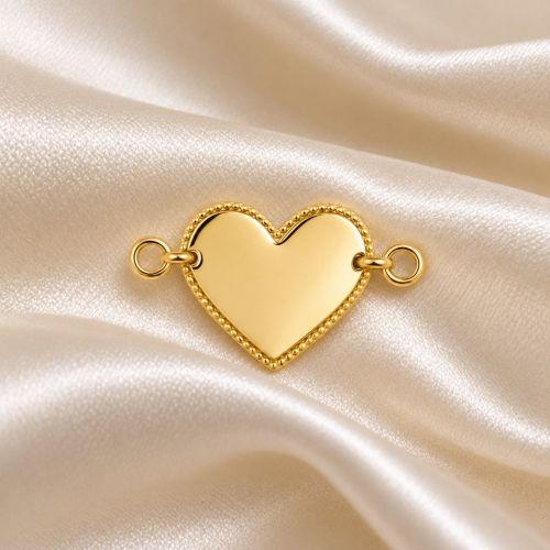 Choker Coração Banhado a Ouro
