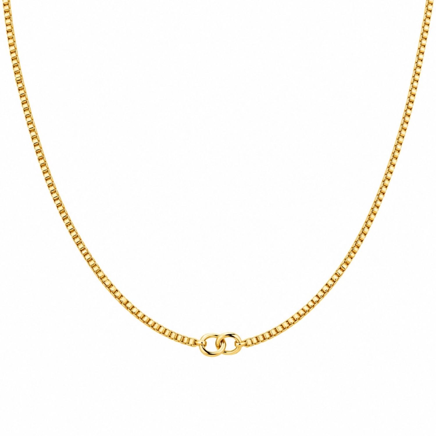 Choker Coração Banhado a Ouro
