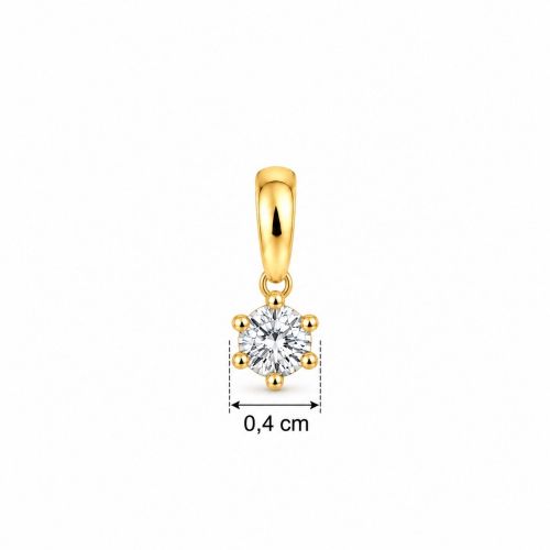 Choker Ponto de Luz Zirc�nia Cristal  Banhado a Ouro