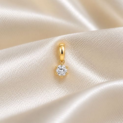 Choker Ponto de Luz Zirc�nia Cristal  Banhado a Ouro