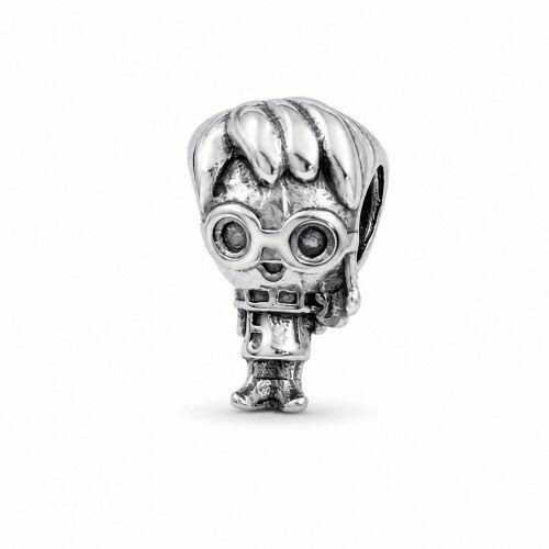 Berloque Menino com Óculos Aço Inox