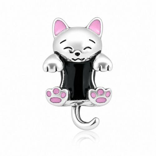 Berloque Separador Gato A�o Inox