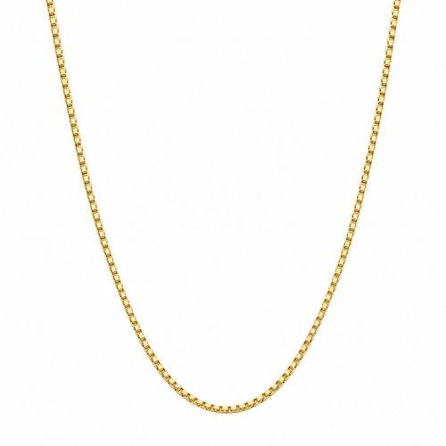 Colar Veneziana 40 cm Banhado a Ouro