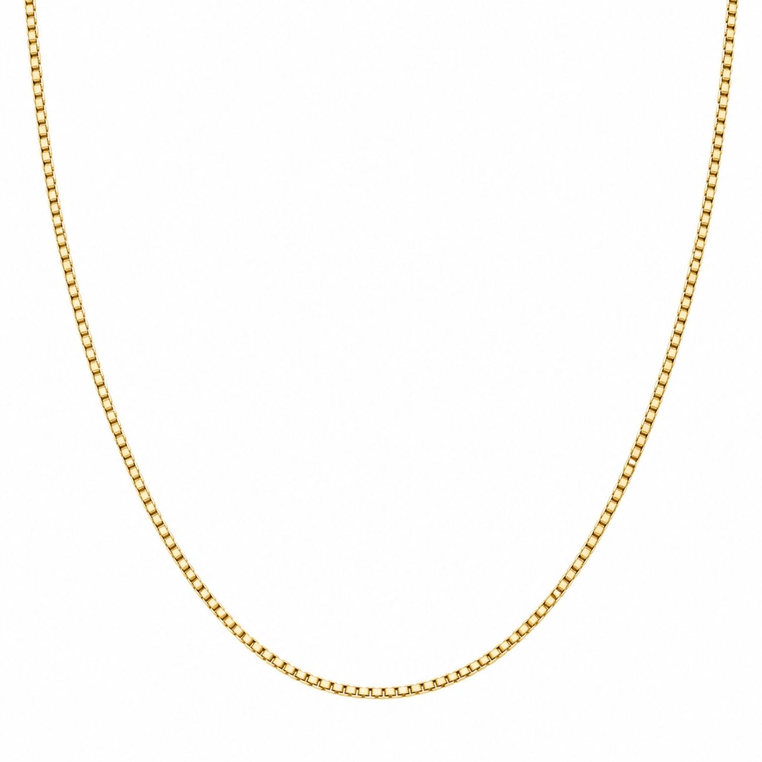 Colar Veneziana 40 cm Banhado a Ouro
