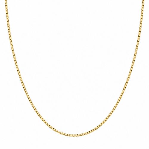 Colar Veneziana 40 cm Banhado a Ouro
