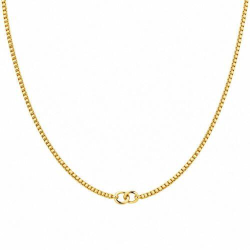Choker Mini Olho Grego Azul Banhado a Ouro